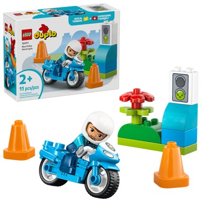 Motocicletta Blu Della Polizia