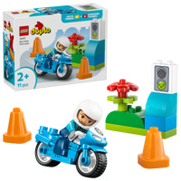 Motocicletta Blu Della Polizia