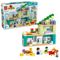 Casa Familiare Moderna 3 In 1 Con Personaggi