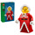 Grande Minifigure Della Signora Claus