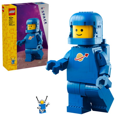 Grande Minifigure Di Astronauta Blu