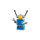 Grande Minifigure Di Astronauta Blu