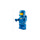 Grande Minifigure Di Astronauta Blu