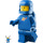 Grande Minifigure Di Astronauta Blu