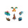 Venusaur, Charizard E Blastoise