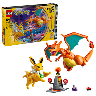 Smart Play™: Scontro Epico Charizard Contro Jolteon