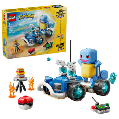 Smart Play™: Avventura Sul Buggy Dell’Allenatore Con Squirtle