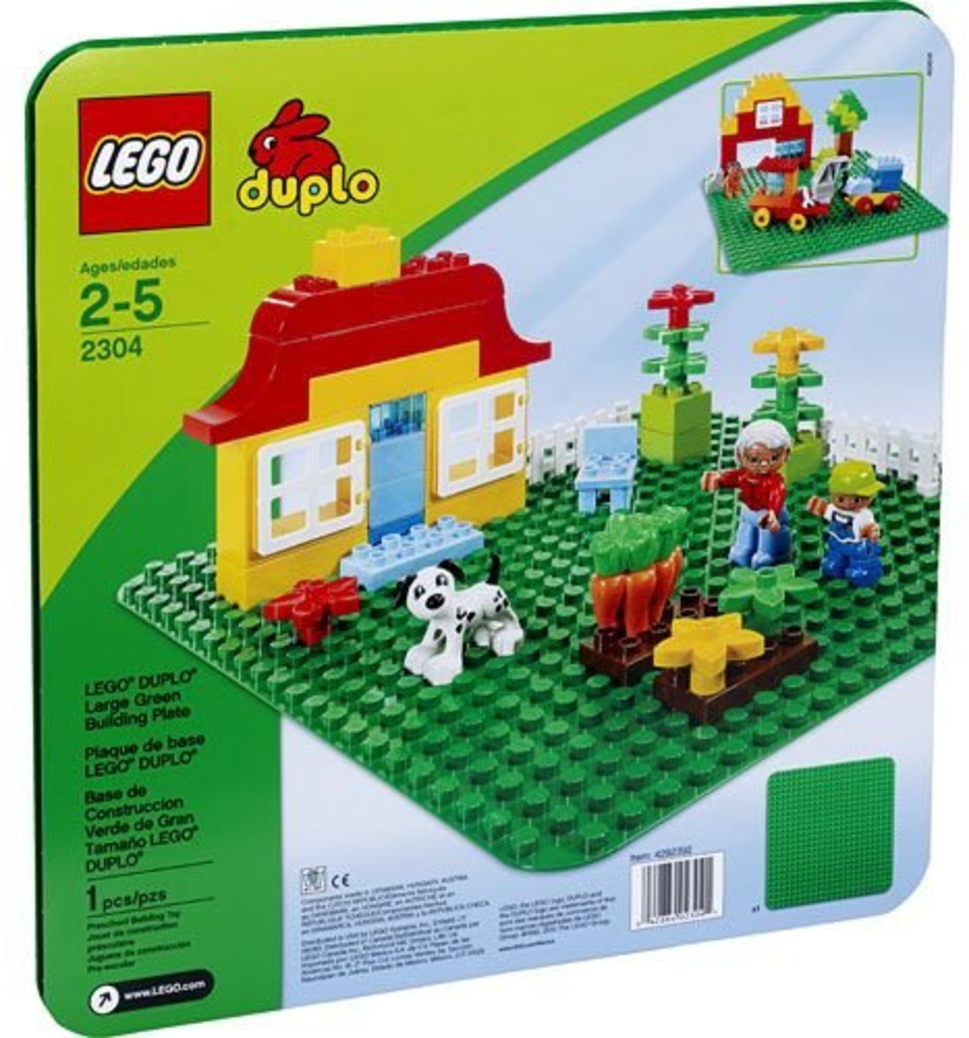 LEGO Duplo 2304 - Base verde