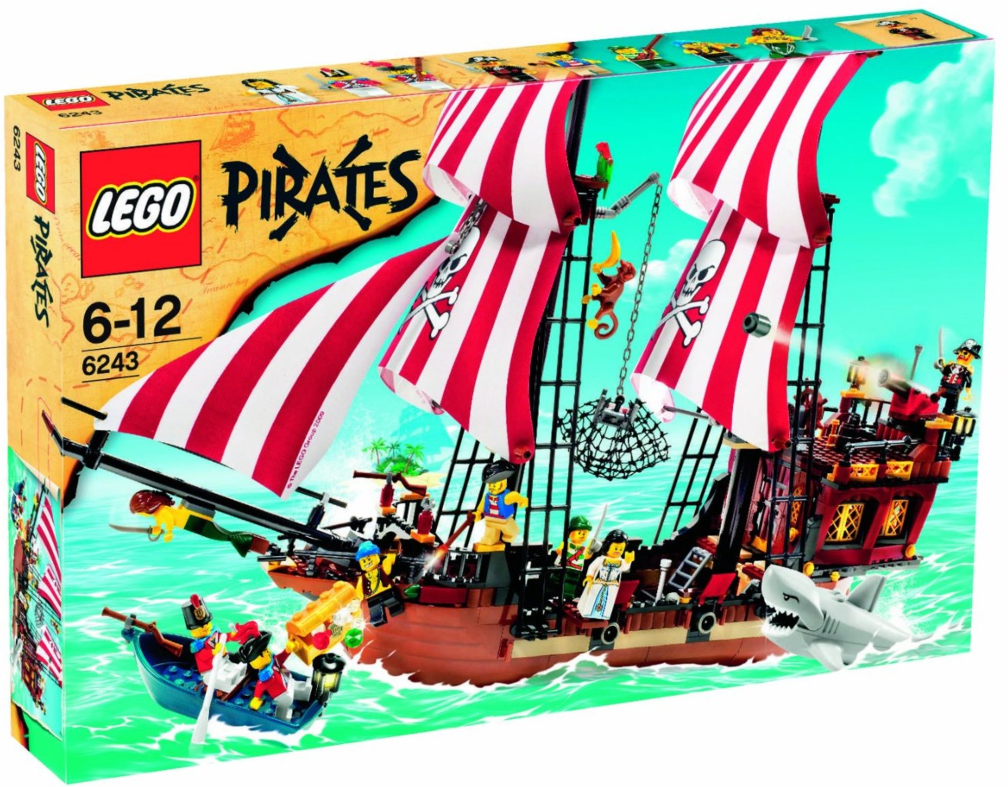 LEGO Pirates 6243 - Il Veliero dei Pirati