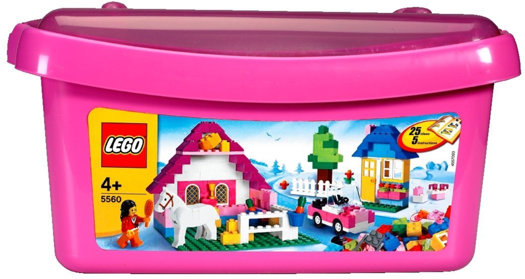 Contenitore Lego Storage Brick 8 Rosa, Cesti e Contenitori Multiuso