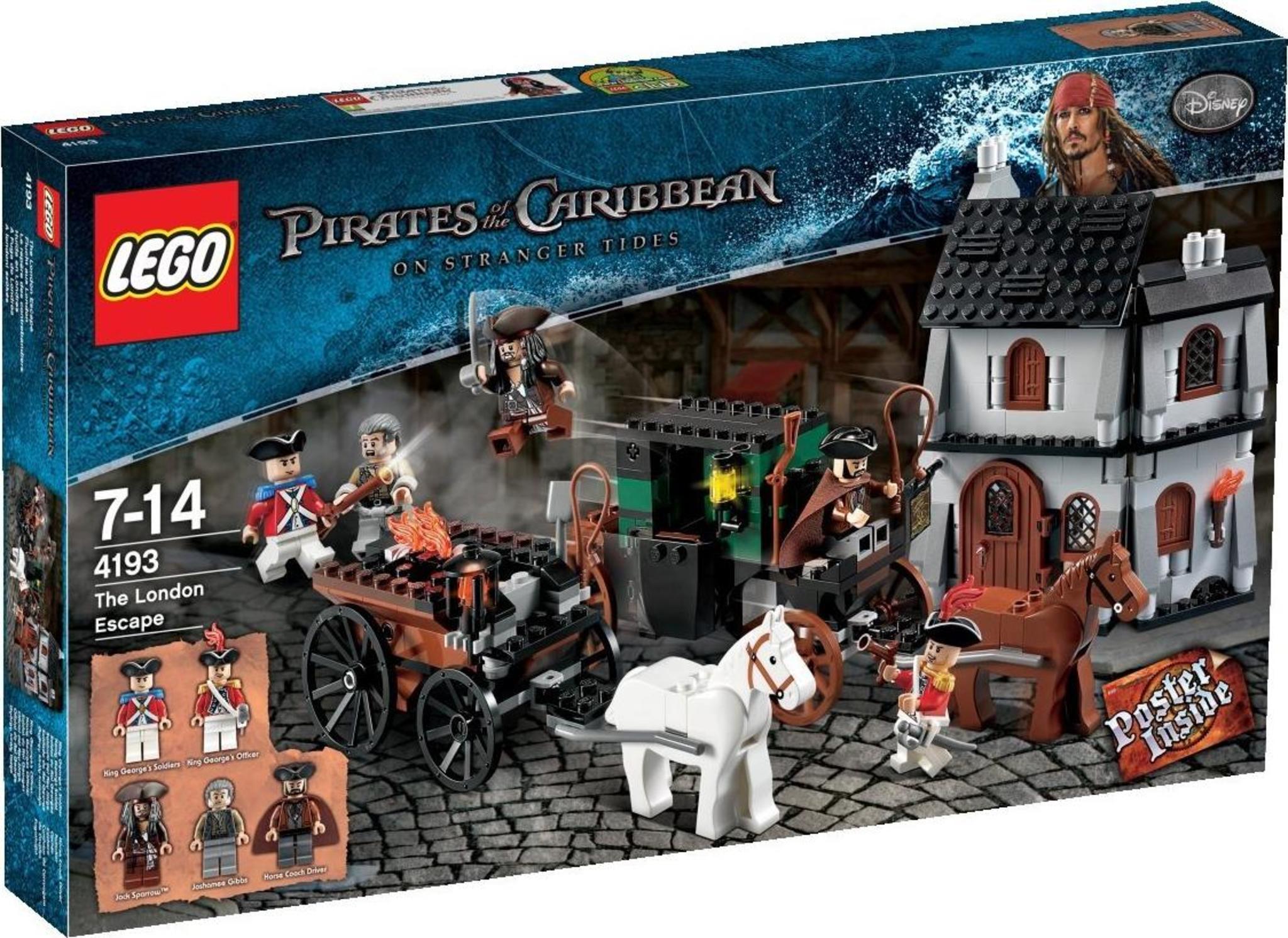 LEGO Pirati dei Caraibi 4193 - Fuga da Londra