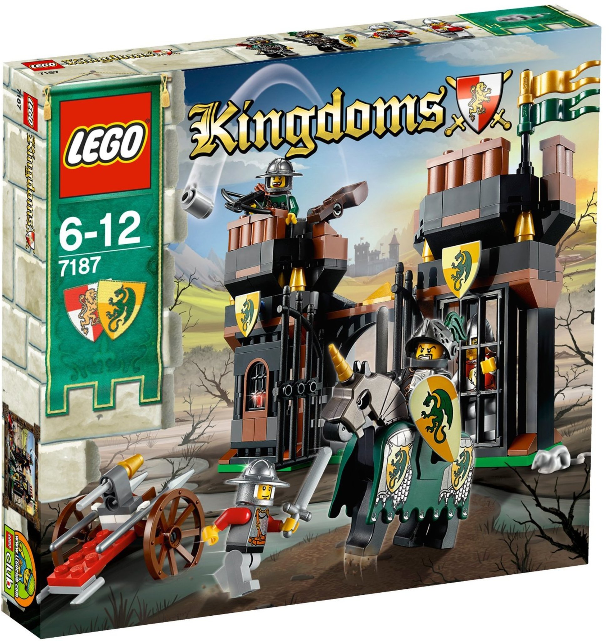 lærken sarkom Matematik LEGO Castle 7187 - Escape from the Dragon's Prison | Mattonito