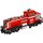Treno merci con locomotiva diesel