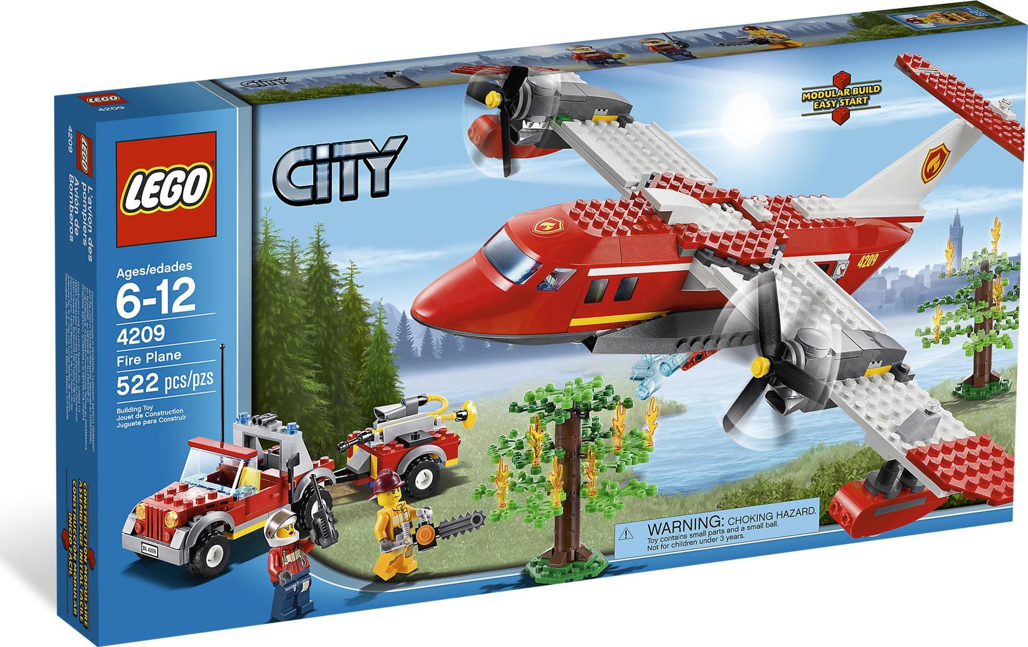 LEGO City 4209 - Aereo dei Pompieri