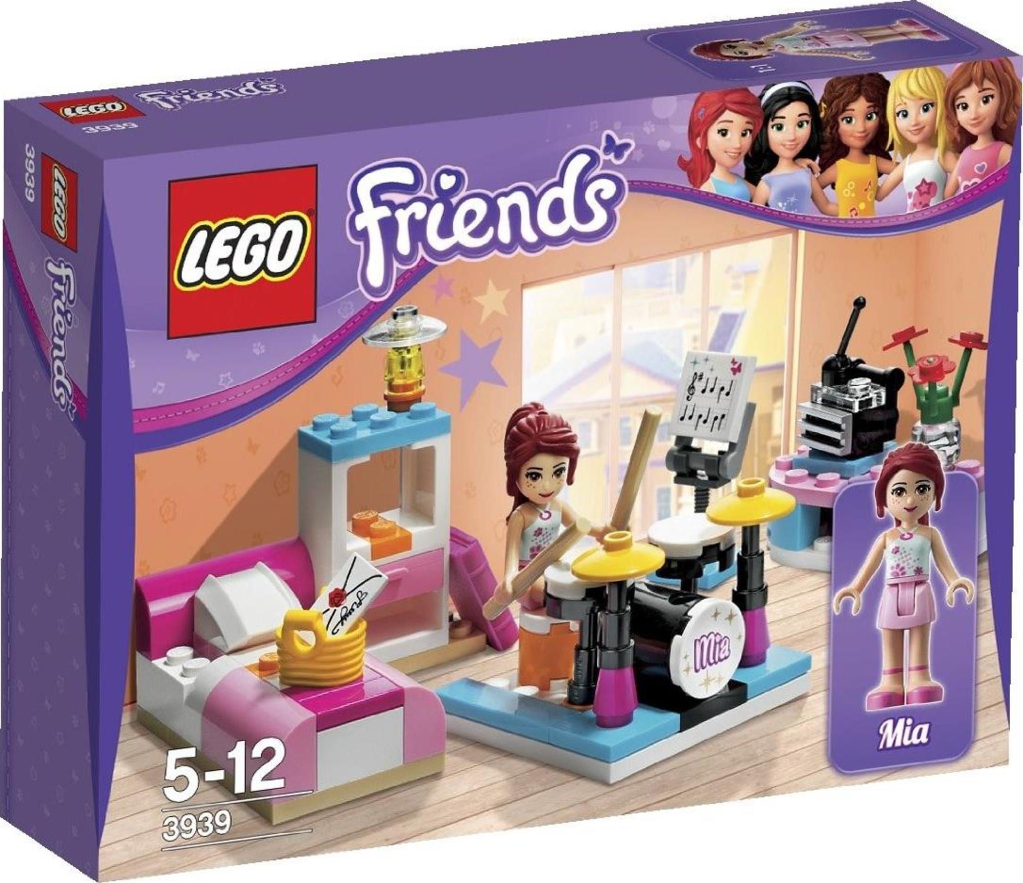 LEGO Friends 3939 - Mia's Bedroom | Mattonito