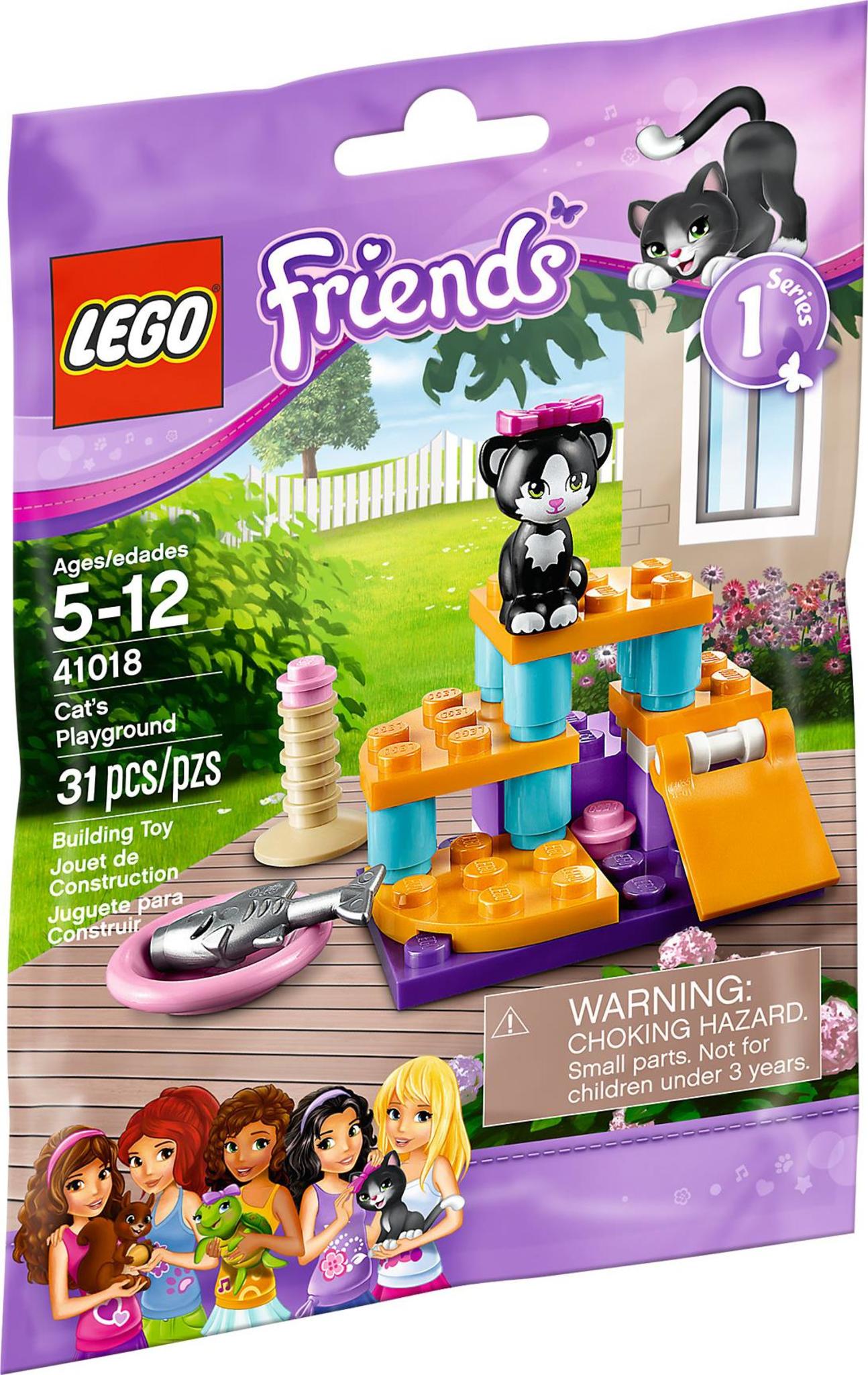 LEGO Friends 41018 - Il Parco Giochi del Gatto