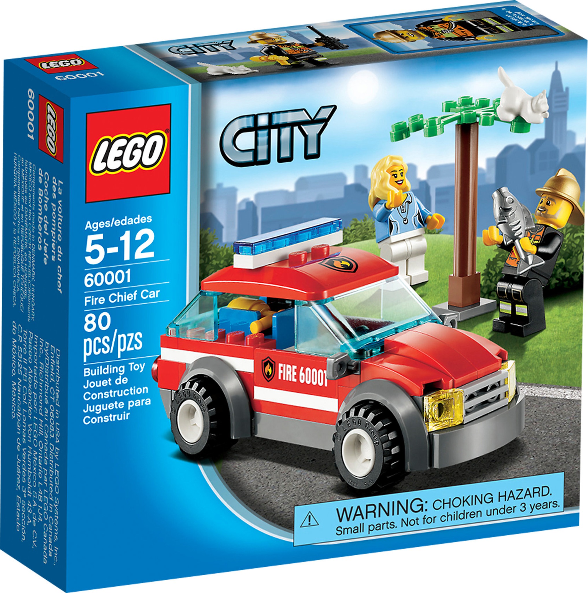 LEGO City 60001 - Auto del Comandante dei Pompieri