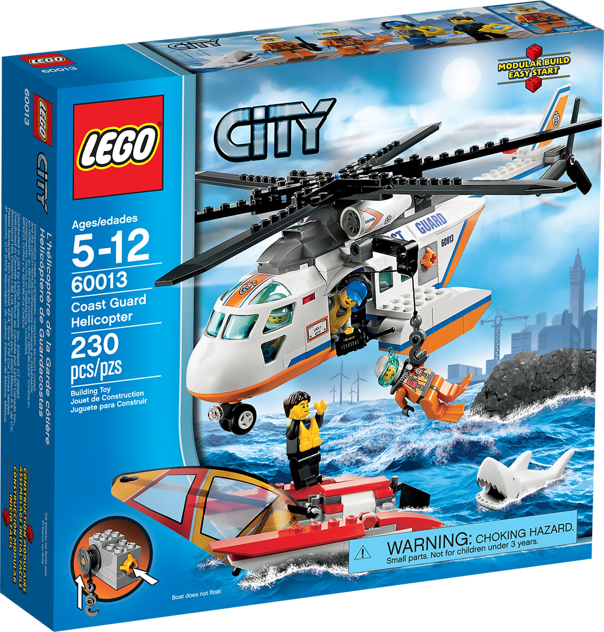LEGO City 60013 - Elicottero della Guardia Costiera