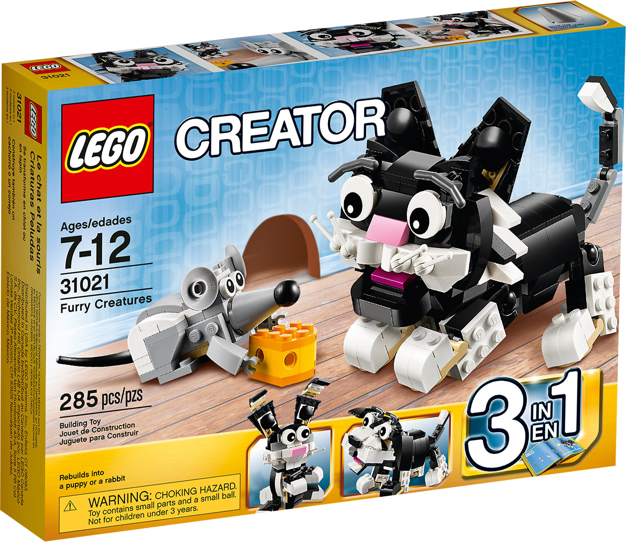LEGO Creator 31021 - Gatto e Topo
