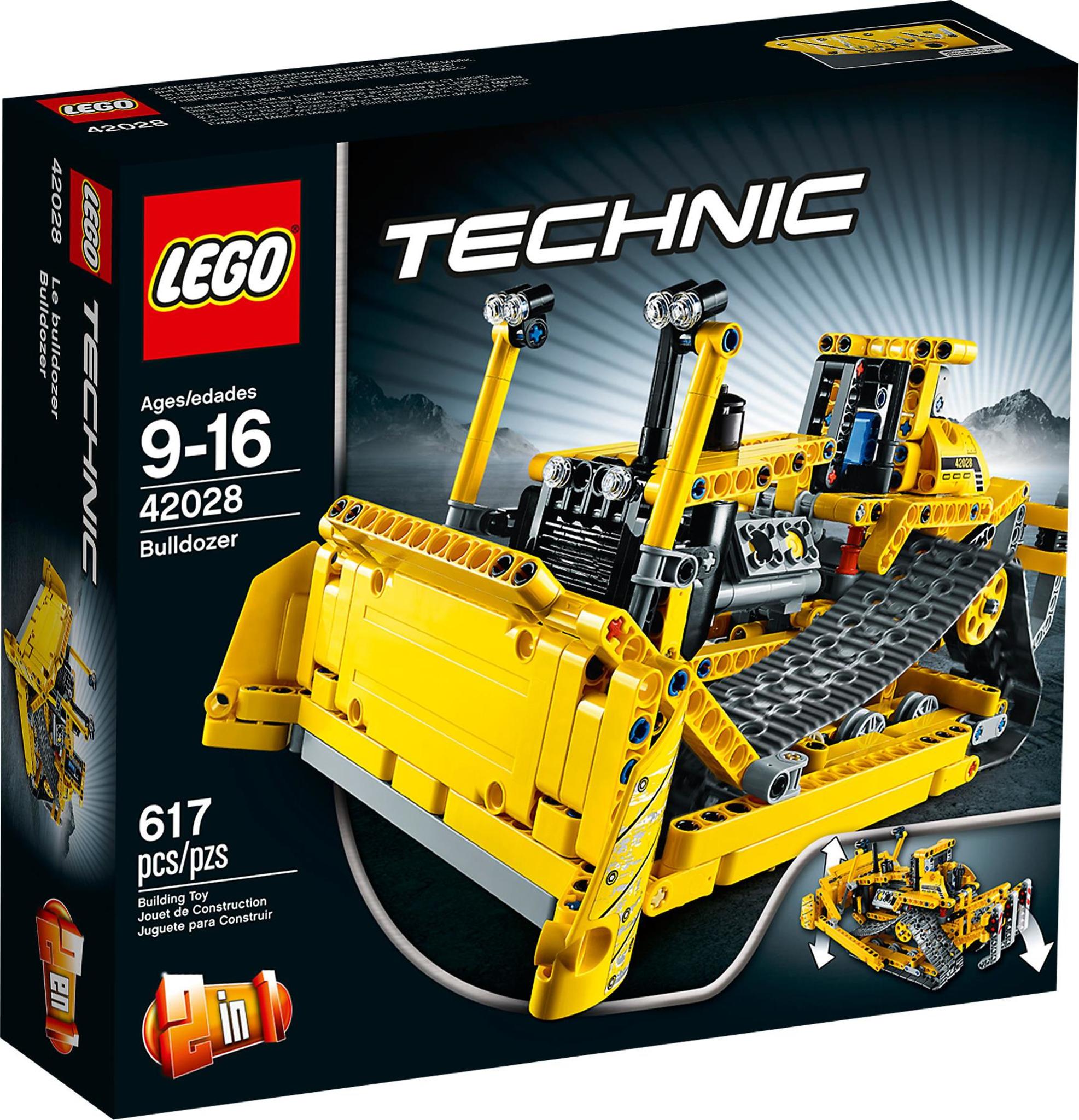 LEGO Technic 42028 - Bulldozer | Mattonito