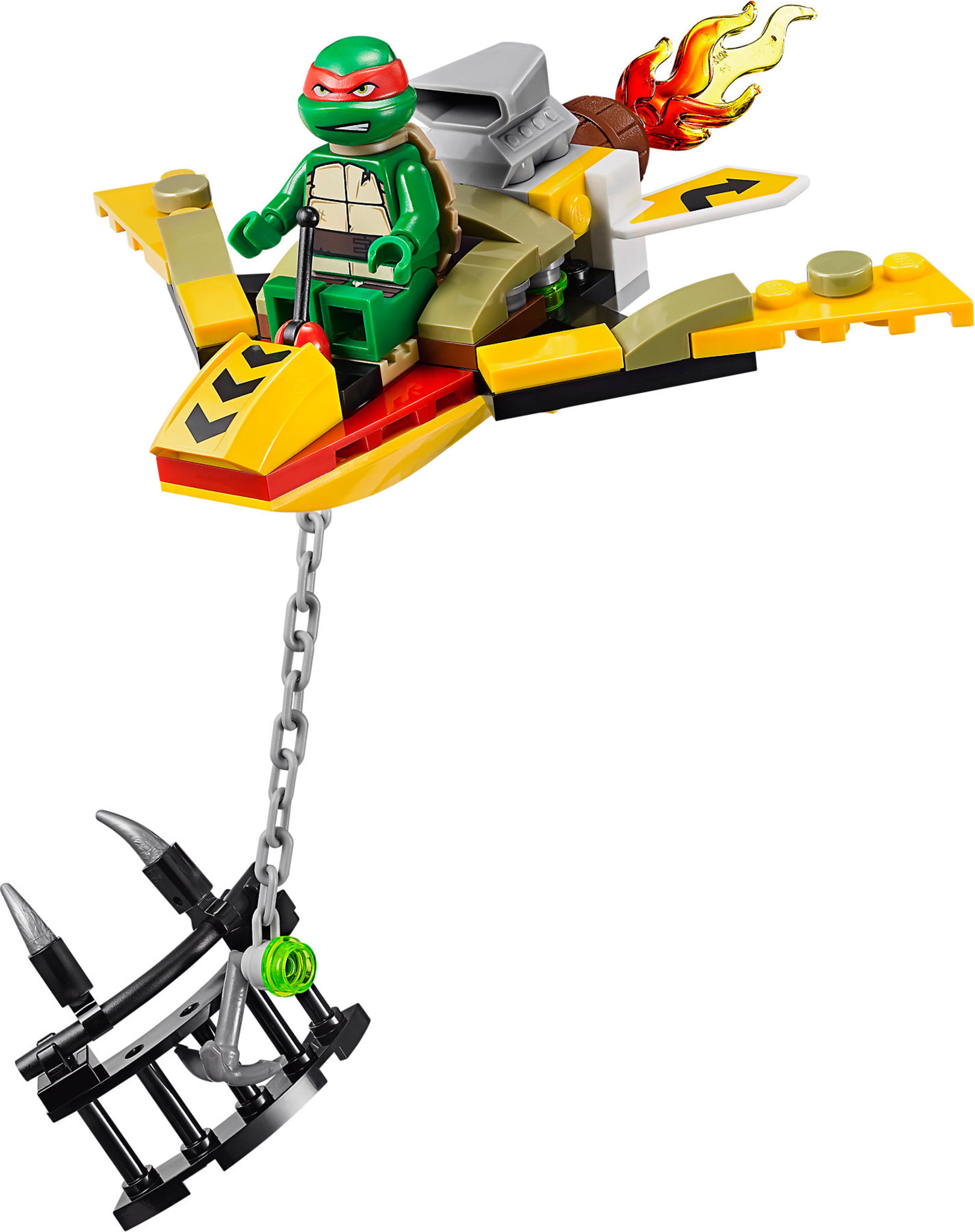 LEGO Teenage Mutant Ninja Turtles Theme - 79122 Shredders Lair  Rescue : Toys & Games