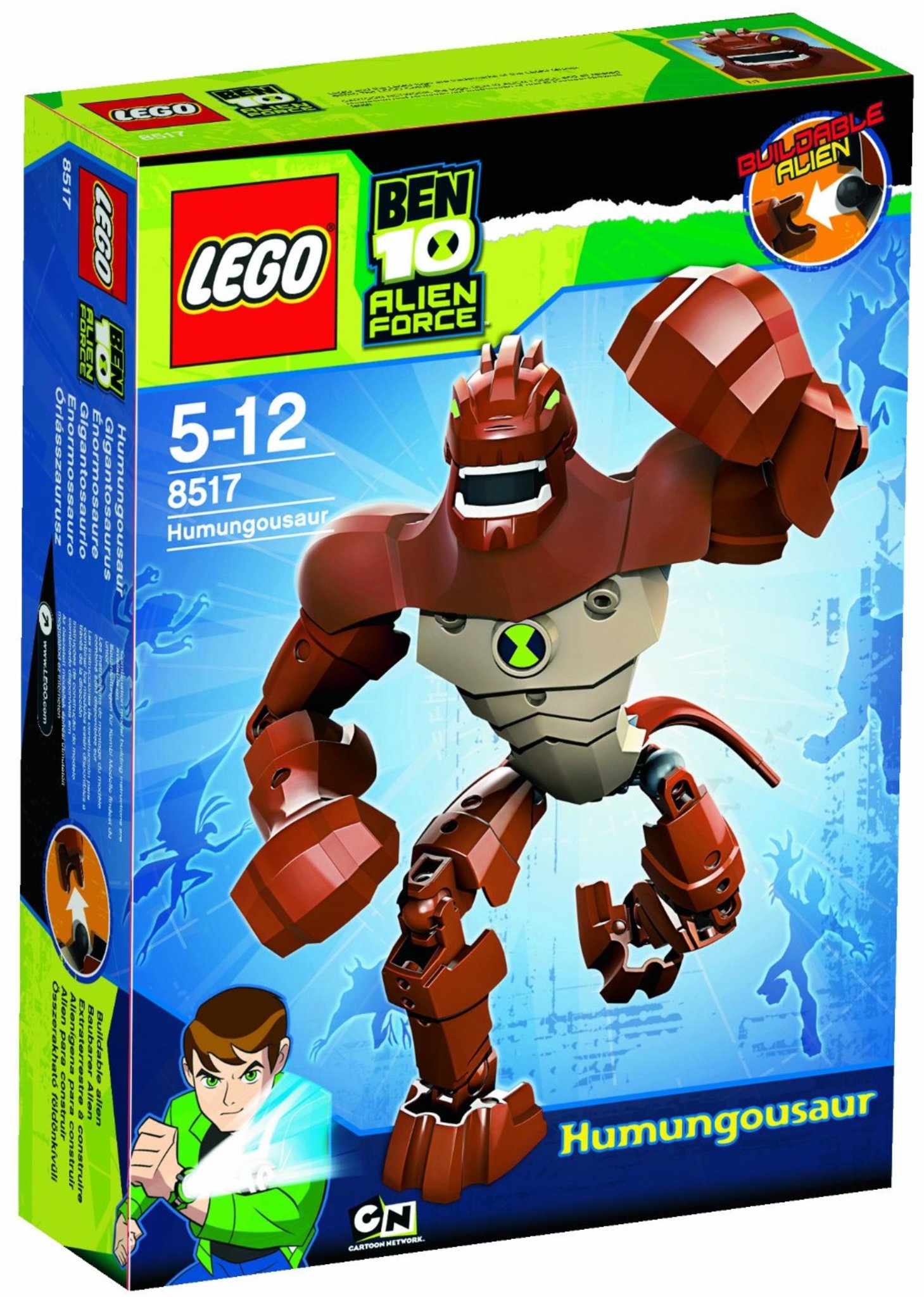 LEGO Ben 10 8517 Humungousaur Mattonito