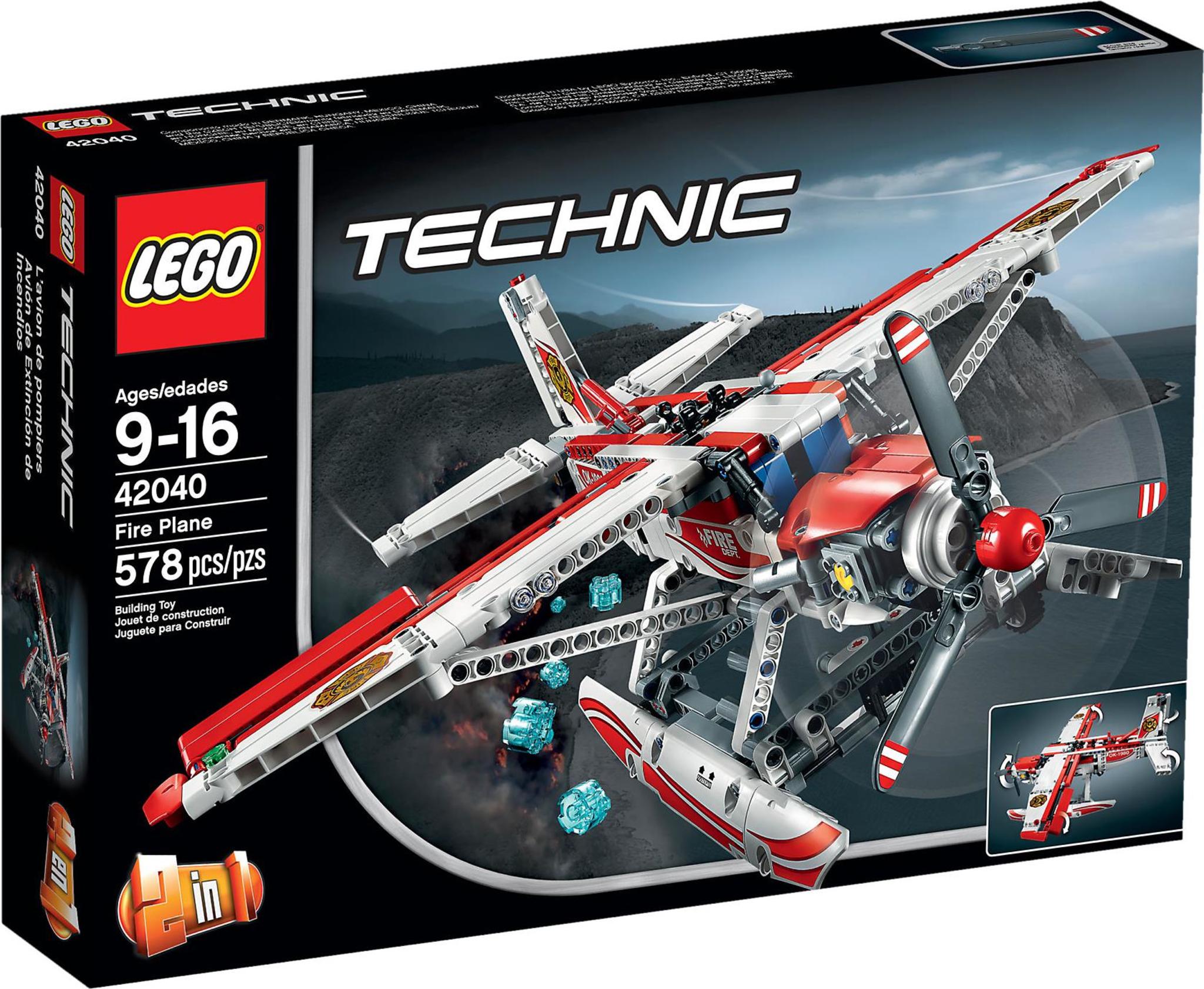 LEGO Technic 42040 - Aereo Antincendio