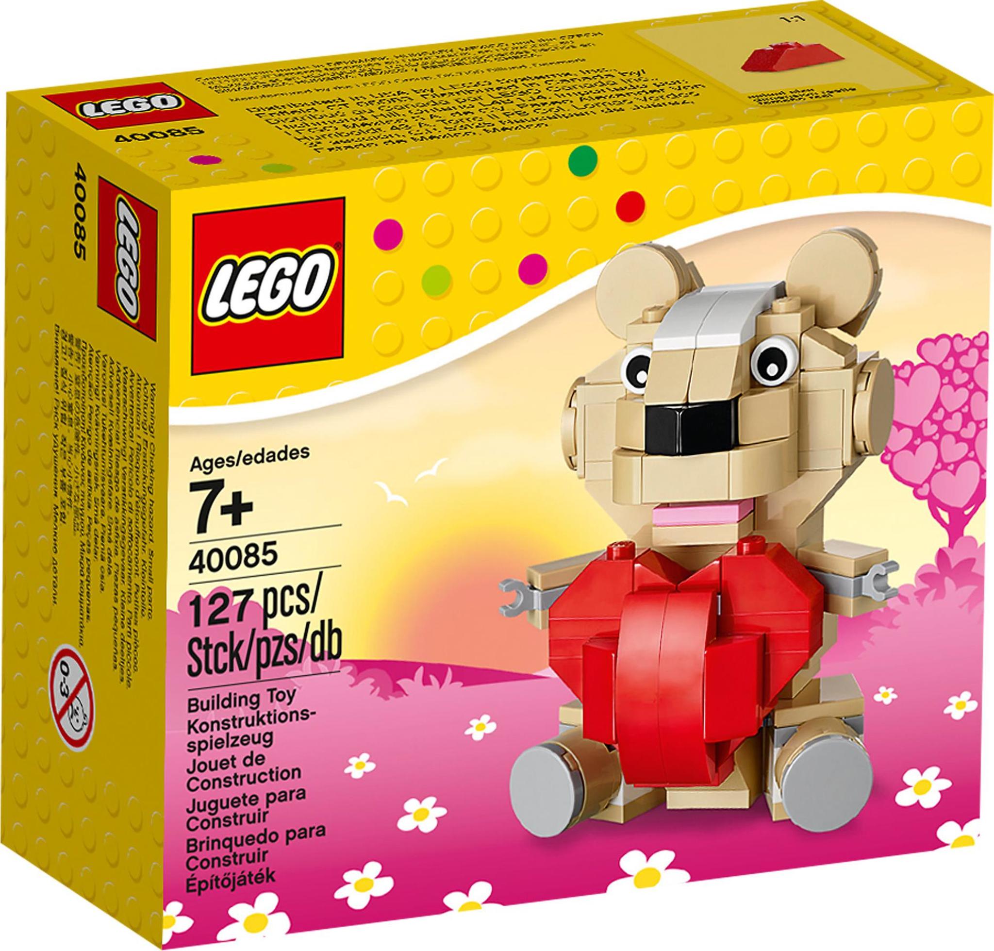 LEGO Stagionale 40085 - Orsetto di San Valentino