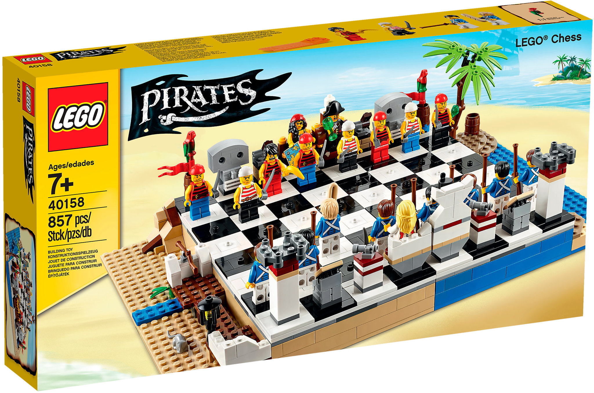 LEGO Pirates 40158 - Set Scacchi dei Pirati