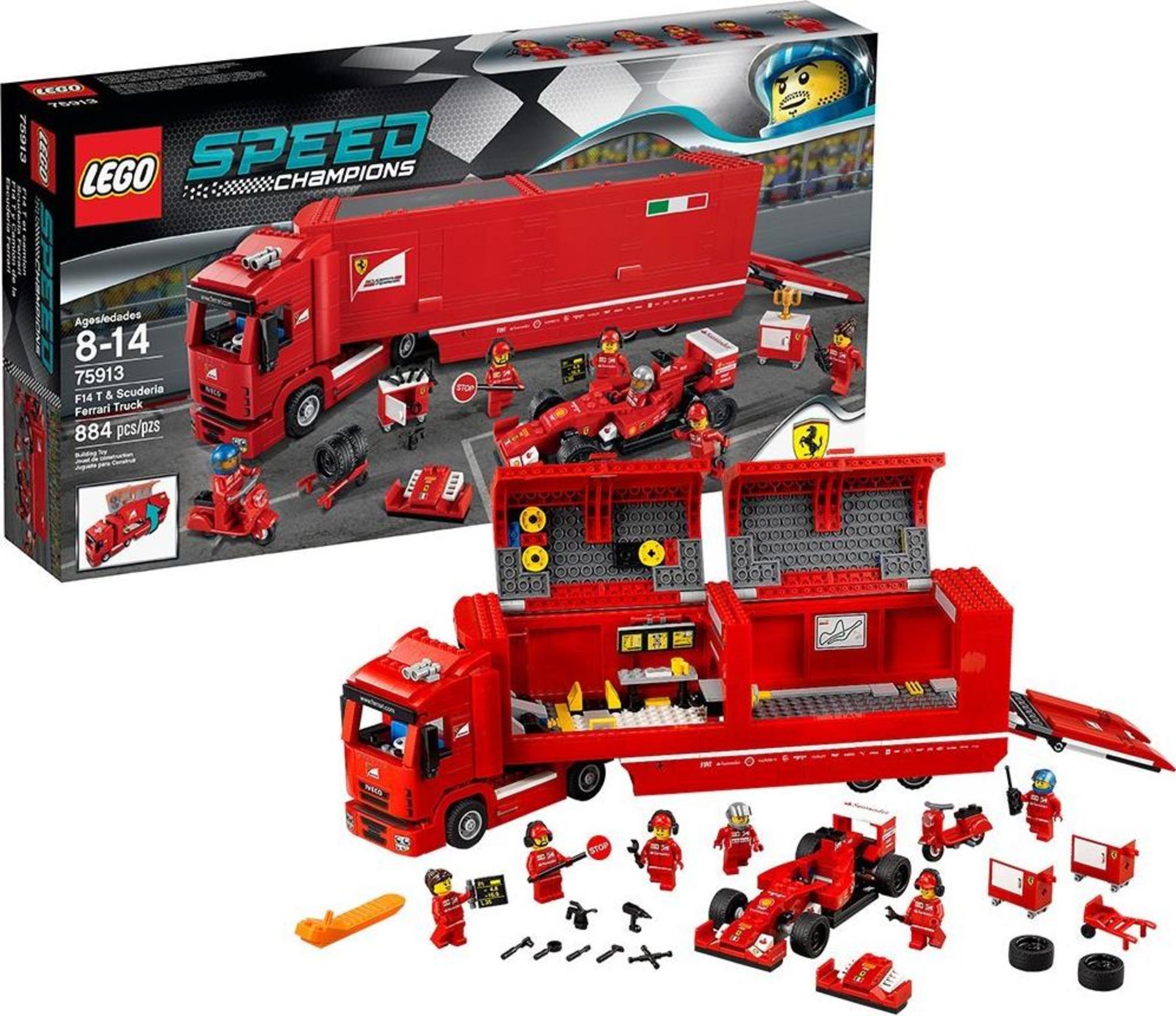 Lego Speed Champions Ferrari Truck Shop Clothing Shoes Online