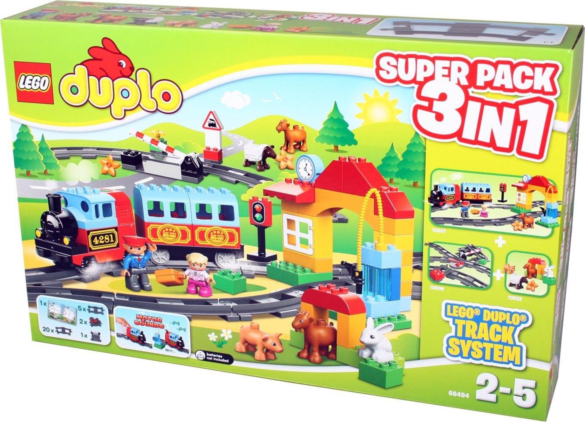66429 DUPLO Trains Super Pack, Brickipedia