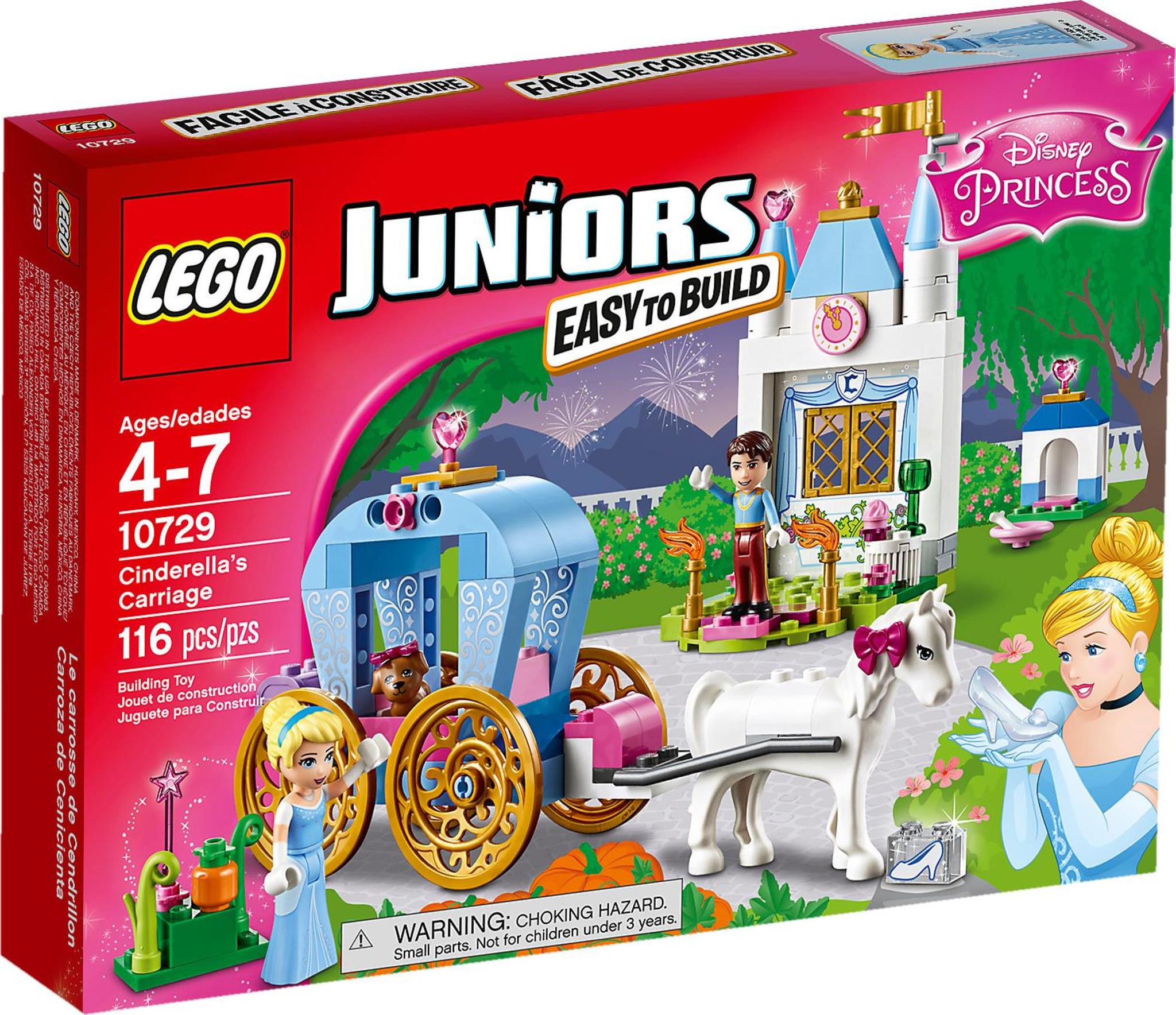 LEGO Juniors 10729 - La Carrozza della Principessa Disney Cenerentola