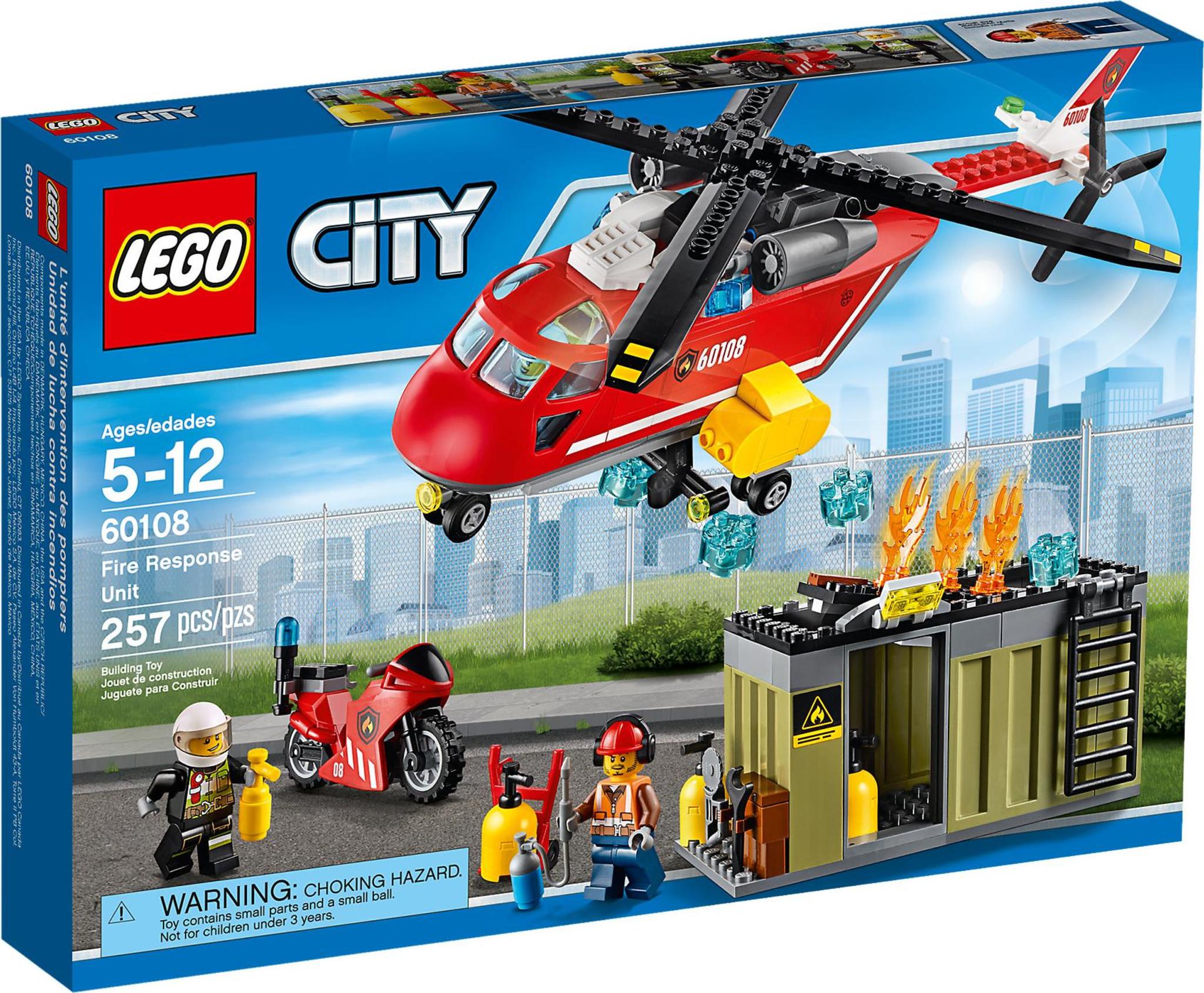Unidad de lucha contra incendios 60108 | City | Oficial LEGO® Shop MX