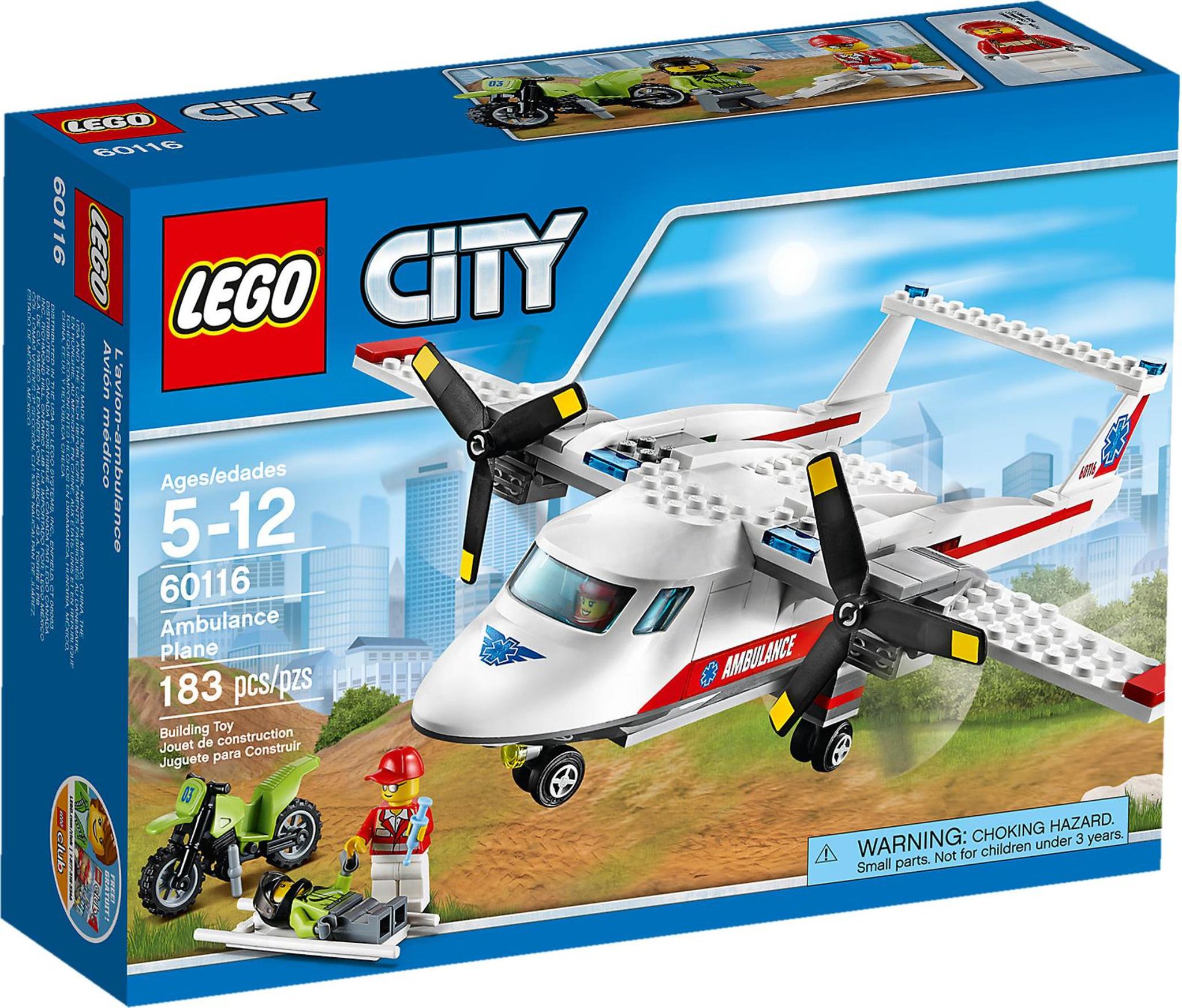 LEGO City 60116 - Aereo-ambulanza