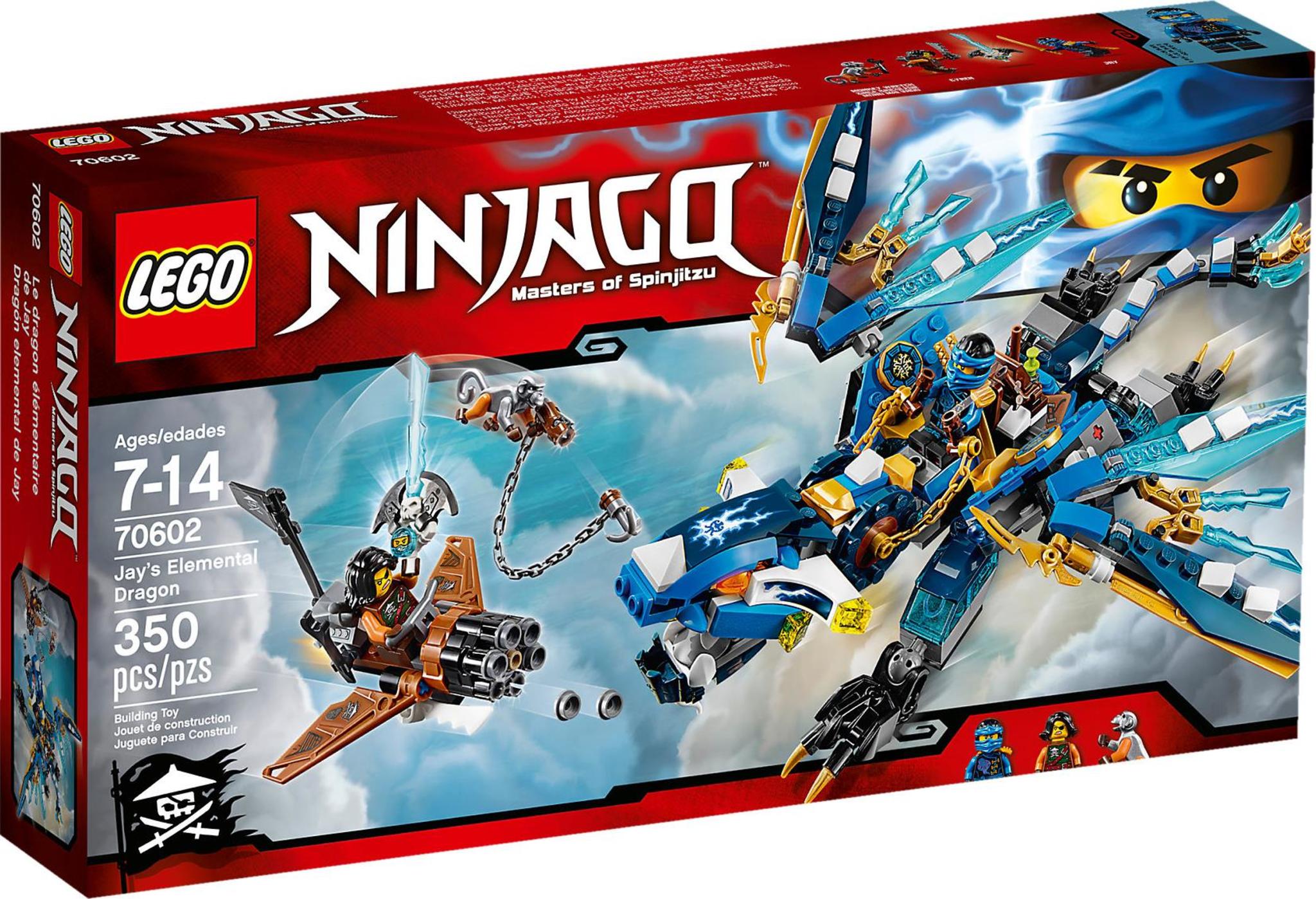 Lego Ninjago 70602 Jays Elemental Dragon Mattonito