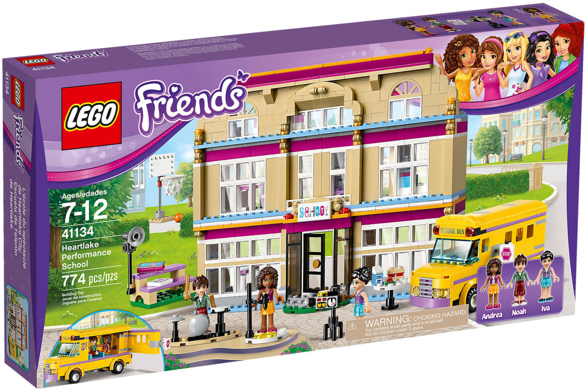 LEGO Friends Il Cinema di Heartlake City, Playset con Porta