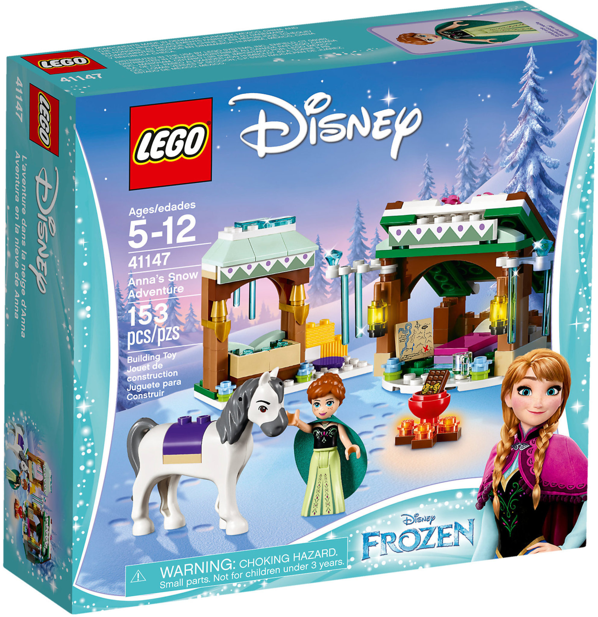 Lego Disney Frozen 41167 Villaggio del Castello di Arendelle 5 Anni+