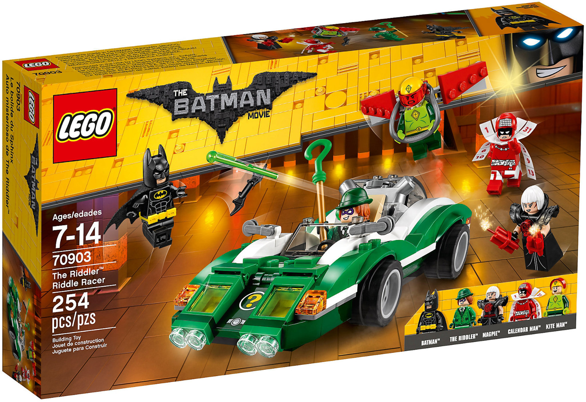 LEGO Batman Movie 70903 - The Riddler Riddle Racer | Mattonito