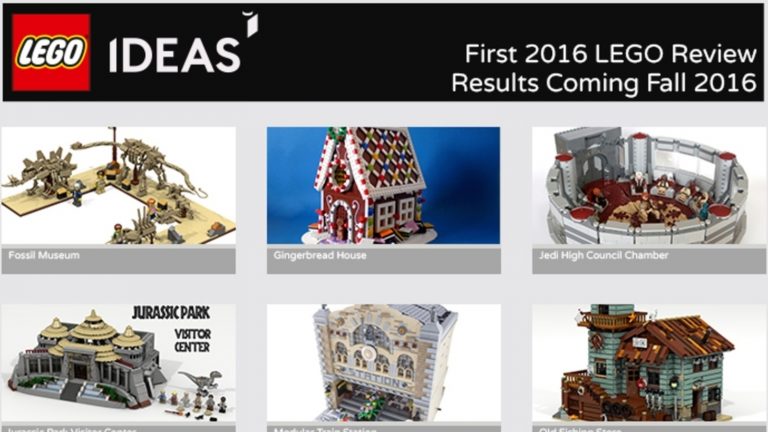 LEGO Ideas Prima fase di Revisione del 2016, i Risultati Svelati alla Fine di Settembre