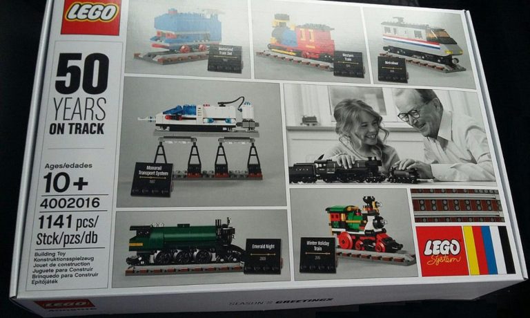 Il Regalo di Natale LEGO ai Dipendenti: 50 Years on Track (4002016)