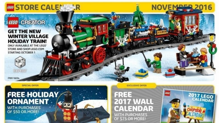 Il Calendario LEGO® Store Novembre 2016: le Promozioni e gli Eventi