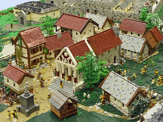 Il Vallo di Adriano in una MOC LEGO da Togliere il Fiato