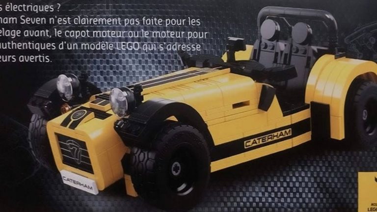 LEGO Ideas Caterham Seven 620R (21307): La Prima Immagine