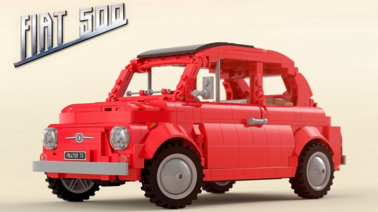 LEGO Ideas: Fiat 500 F di Gabriele Zannotti e saabfan2013