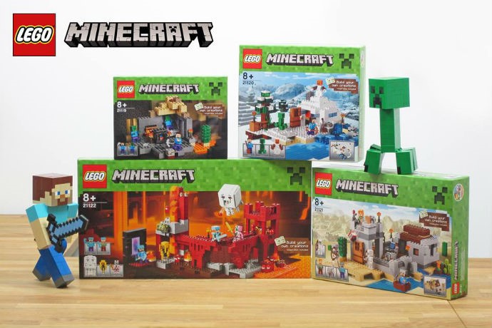 Arriva l’onda estiva di LEGO Minecraft 2015