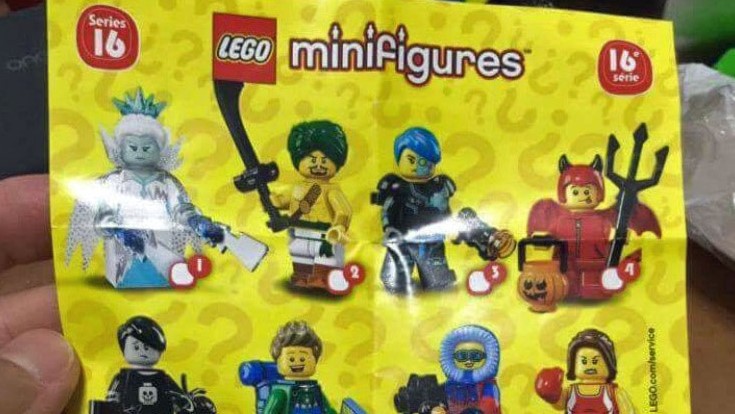 Immagini e Personaggi della Serie 16 delle Minifigure LEGO® (71013)