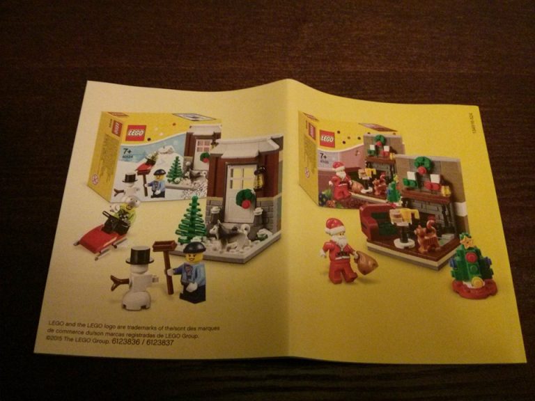 Svelati i set LEGO Stagionale di Natale 2015