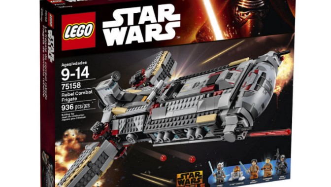 Rivelate le immagini di LEGO Star Wars Rebel Combat Frigate (75158)