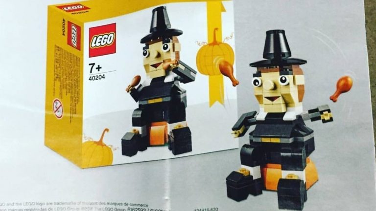 LEGO Stagionale Thanksgiving Pilgrim (40204): La Prima Immagine