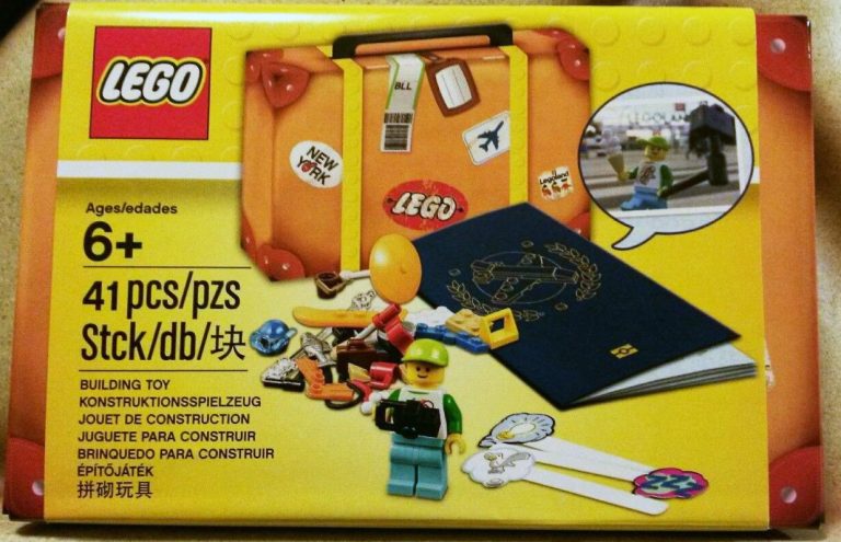 Tutti in Viaggio con il set LEGO Travel Building Suitcase (5004932)